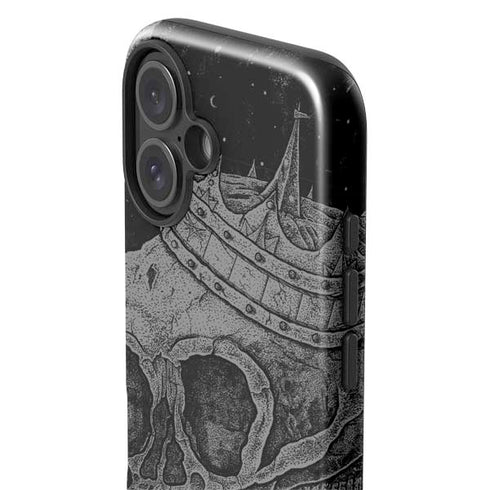 Alchemy Carta Skull Sketch iPhone 16 Impact Case